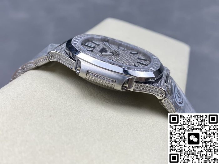 Replica Patek Philippe Nautilus 5791-10-G-010 AMG Factory Stainless steel bezel - Image 9