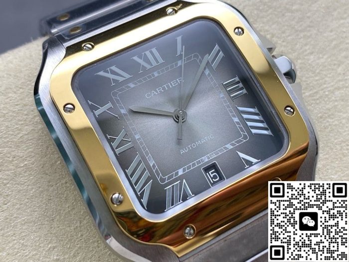 Replica Cartier Santos W2SA0030 BV Factory Stainless steel case - Image 3