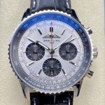 Replica Breitling Navitimer 1 AB0138241G1P1 BLS factory Silver dial - Image 11
