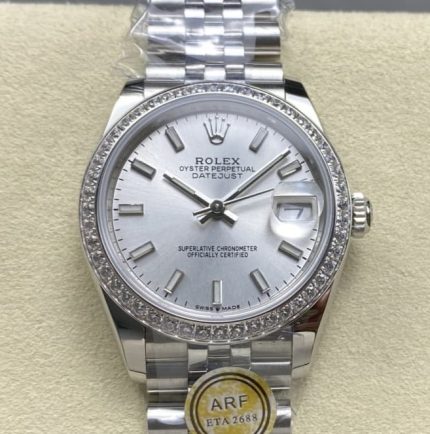 Replica Rolex Datejust m278384rbr-0016 AR Factory Silver strap