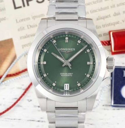 Replica Longines Concas L3.430.4.07.6 AF Factory Diamond hour markers