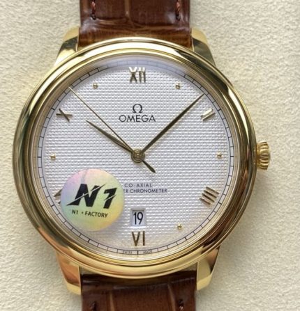 Replica Omega De Ville 434.53.40.20.02.002 N1 Factory Silver dial