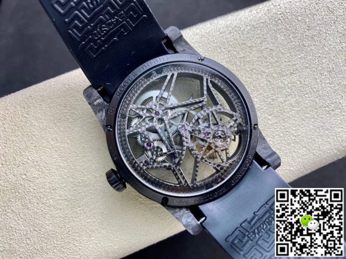 Replica Roger Dubuis Excalibur DBEX0577 BBR Factory Skeleton Dial - Image 9