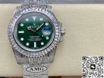 Replica Rolex Greenwich II 116759 SAru-78214 AMG Factory Folding clasp - Image 2