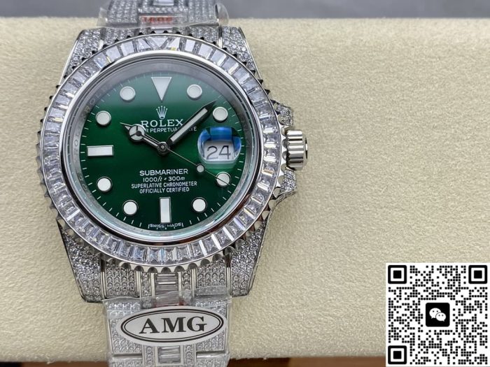 Replica Rolex Greenwich II 116759 SAru-78214 AMG Factory Folding clasp - Image 2