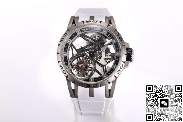Replica Roger Dubuis Excalibur RDDBEX0479 NEW Factory White strap - Image 2
