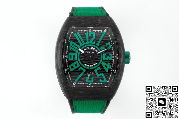 Replica Franck Muller Vanguard ABF Factory Green strap - Image 2
