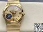 Replica Omega Constellation 123.50.38.21.08.001 OM Factory Champagne dial - Image 2