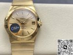 Replica Omega Constellation 123.50.38.21.08.001 OM Factory Champagne dial - Image 13