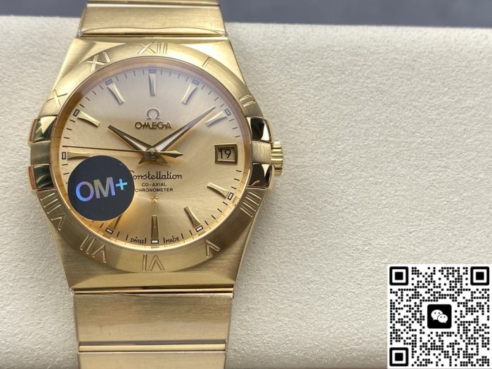 Replica Omega Constellation 123.50.38.21.08.001 OM Factory Champagne dial - Image 2
