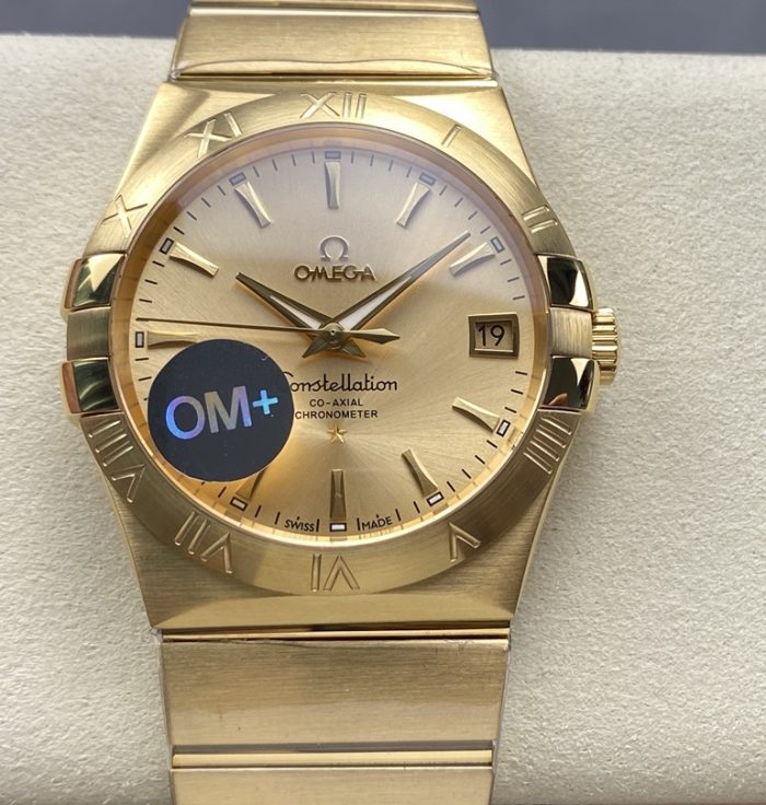 Replica Omega Constellation 123.50.38.21.08.001 OM Factory Champagne dial - Image 1