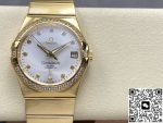 Replica Omega Constellation 123.55.38.21.52.002 OM Factory Folding clasp - Image 2