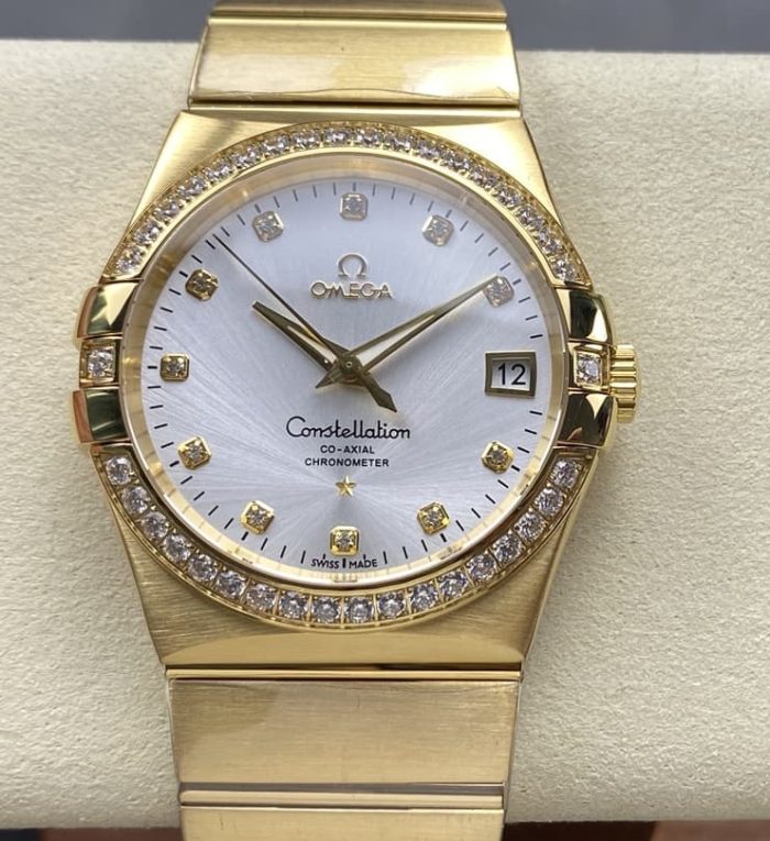 Replica Omega Constellation 123.55.38.21.52.002 OM Factory Folding clasp - Image 1