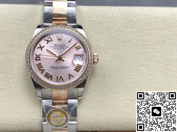 Replica Rolex Datejust m278381rbr-0001 AR Factory Roman numerals markers - Image 2