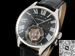 Replica Cartier Drive de W4100015 RMS Factory Tourbillon Roman numerals