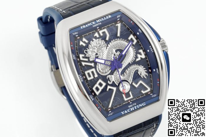 Replica Franck Muller Vanguard ABF Factory Blue dial - Image 3