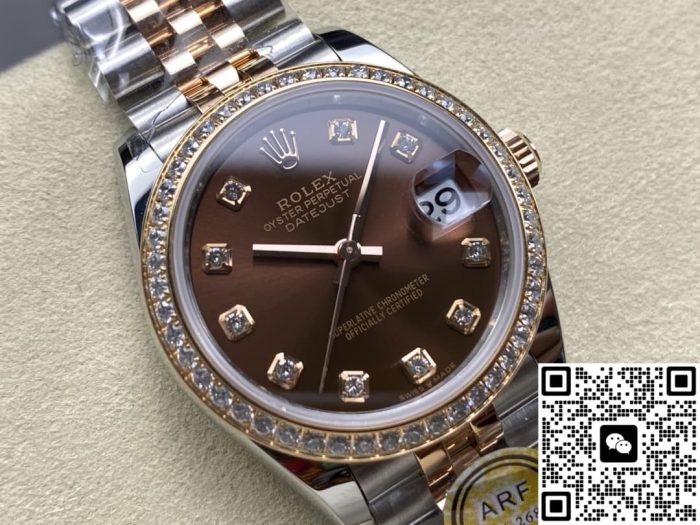 Replica Rolex Datejust m278381rbr-0028 AR Factory Date display - Image 3