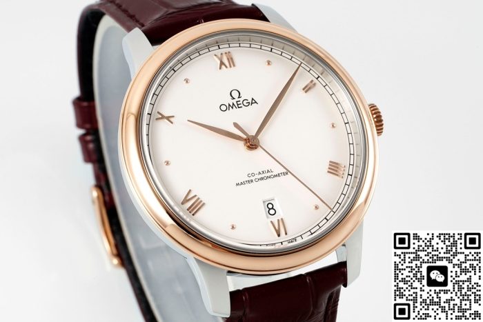 Replica Omega De Ville 434.23.40.20.02.001 MKS Factory Transparent case back - Image 3