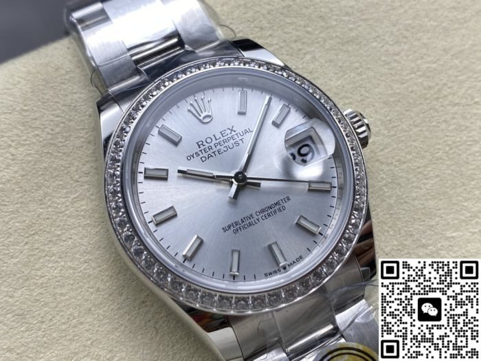 Replica Rolex Datejust m278384rbr-0015 AR Factory Silver dial - Image 3