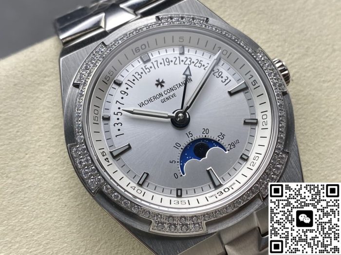 Replica Vacheron Constantin Overseas 4000V-B918 GR Factory diamond-set bezel - Image 3