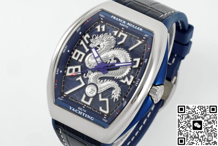 Replica Franck Muller Vanguard ABF Factory Blue dial - Image 6
