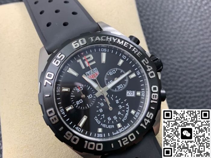 Replica TAG Heuer F1 CAZ1010.FT8024 Rubber strap - Image 2