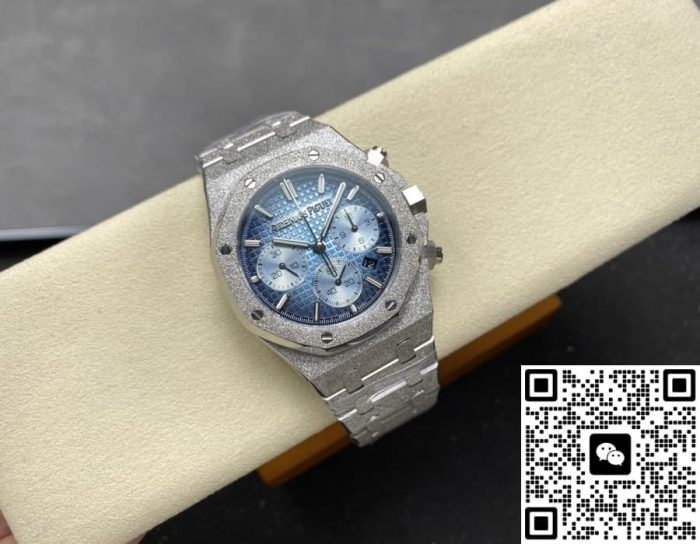 Replica Audemars Piguet Royal Oak 26240BC.GG.1324BC.02 OM Factory Smoked blue dial - Image 4