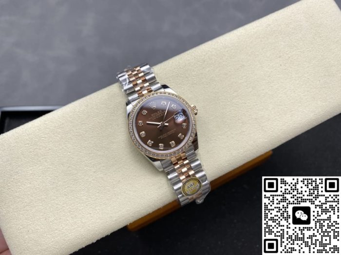 Replica Rolex Datejust m278381rbr-0028 AR Factory Date display - Image 4