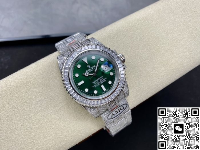 Replica Rolex Greenwich II 116759 SAru-78214 AMG Factory Folding clasp - Image 5