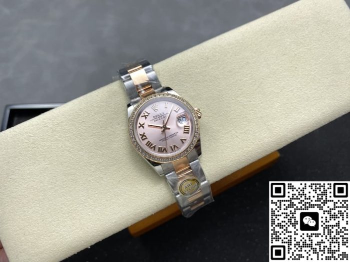 Replica Rolex Datejust m278381rbr-0001 AR Factory Roman numerals markers - Image 6