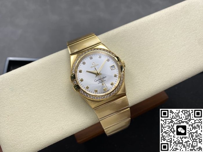 Replica Omega Constellation 123.55.38.21.52.002 OM Factory Folding clasp - Image 5
