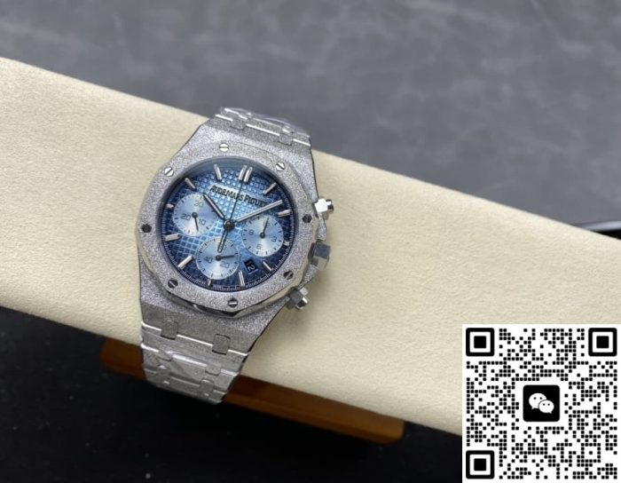 Replica Audemars Piguet Royal Oak 26240BC.GG.1324BC.02 OM Factory Smoked blue dial - Image 7