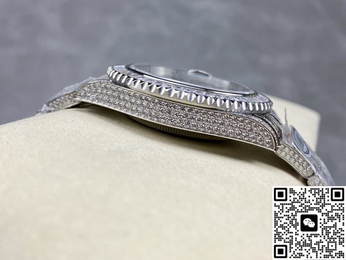 Replica Rolex Greenwich II 116759 SAru-78214 AMG Factory Folding clasp - Image 6