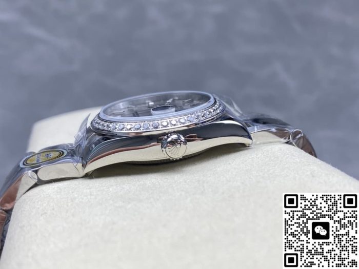 Replica Rolex Datejust m278384rbr-0015 AR Factory Silver dial - Image 8