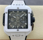 Replica Hublot SQUARE BANG UNICO 821.HX.0170.RX BB Factory Ceramic case - Image 10