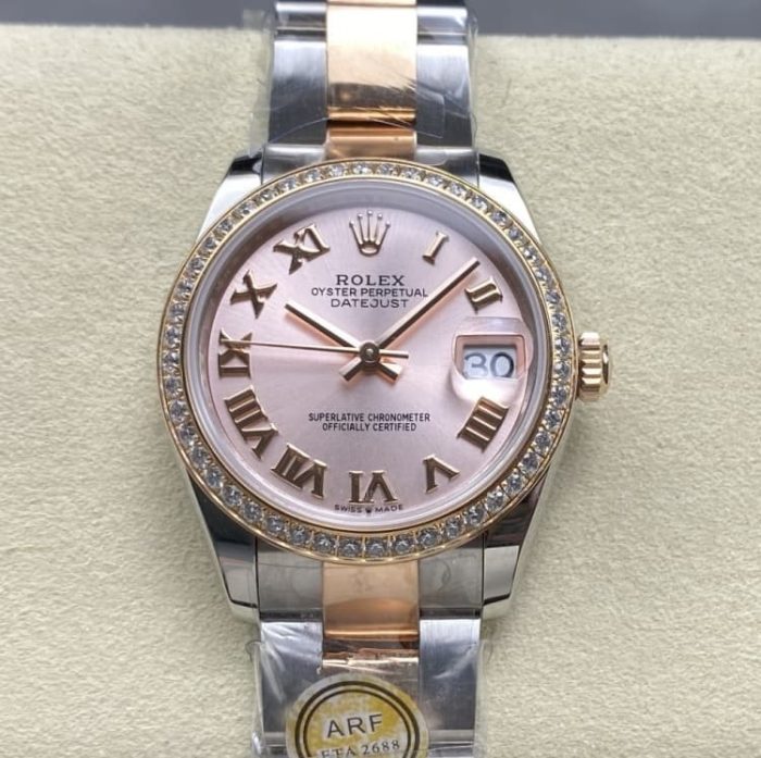 Replica Rolex Datejust m278381rbr-0001 AR Factory Roman numerals markers - Image 1