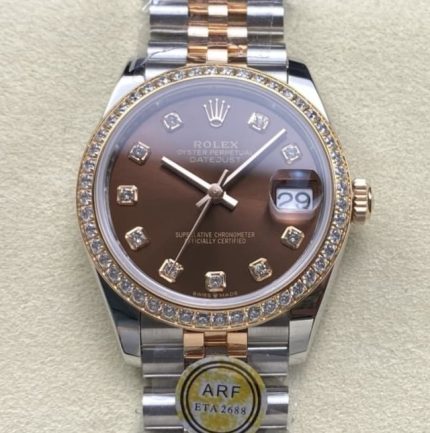 Replica Rolex Datejust m278381rbr-0028 AR Factory Date display