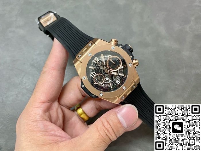Replica Hublot BIG BANG 441.OX.5181.RX BB Factory Rubber strap - Image 5