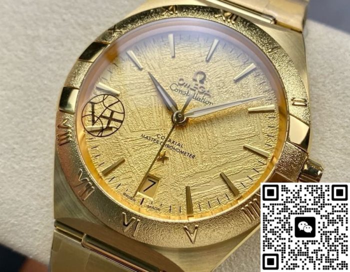 Replica Omega Constellation 131.50.41.21.99.001 V+ Factory V2 Gold strap - Image 3