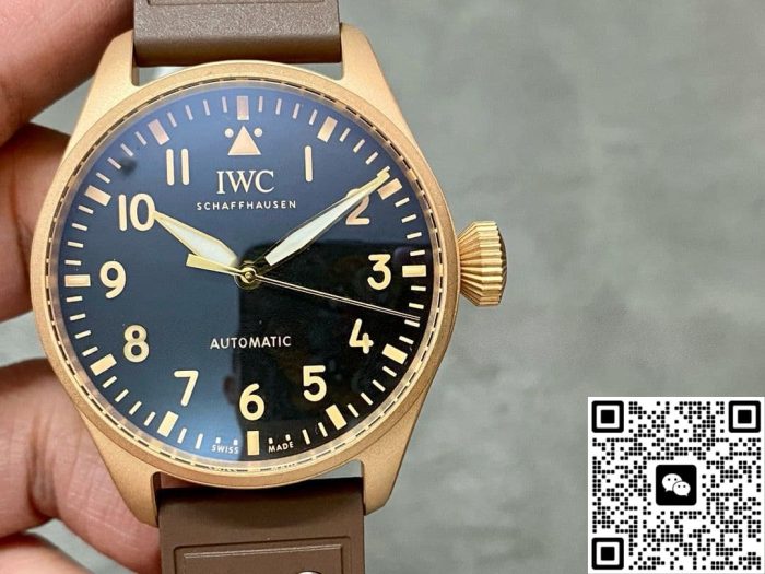 Replica IWC Pilot’s Watch IW329703-001 M+ Factory Black Dial - Image 3