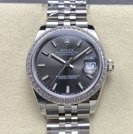 Replica Rolex Datejust m278384rbr-0020 AR Factory Oystersteel strap