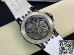 Replica Roger Dubuis Excalibur RDDBEX0549 BBR Factory Tourbillon White Leather Strap - Image 10