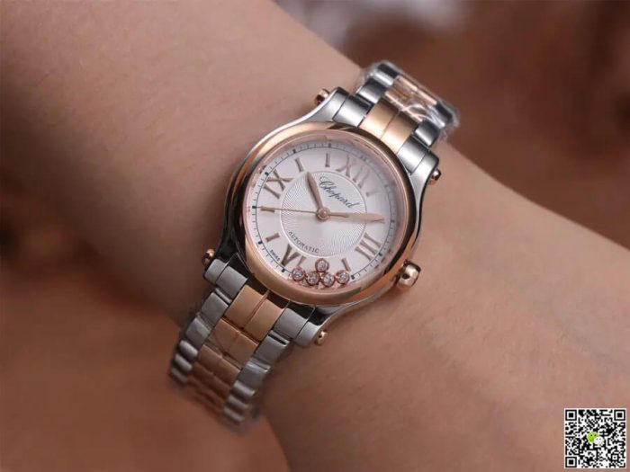 Replica Chopard Happy Diamonds 278573-6014 YF Factory Stainless Steel - Image 10