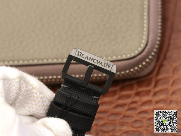 Replica Blancpain Fifty Fathoms Bathyscaphe 5000-0130-B52-B GF Factory Black Strap - Image 10