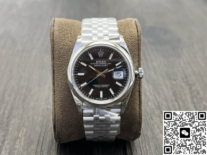 Replica Rolex Datejust m126200-0003 VS Factory Domed outer ring - Image 2