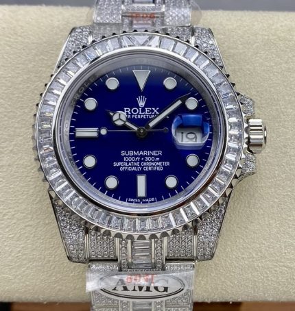 Replica Rolex Greenwich II 116759 SAru-78215 AMG Factory Date display