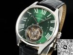 Replica Cartier Drive de W4100016 RMS Factory Tourbillon green Dial - Image 3