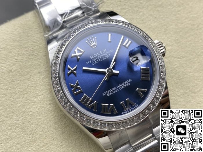 Replica Rolex Datejust m278384rbr-0038 AR Factory Bright blue dial - Image 3