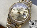 Replica Rolex Day-Date m128348rbr-0010 8+ Factory champagne - Image 4
