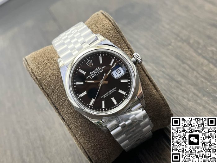 Replica Rolex Datejust m126200-0003 VS Factory Domed outer ring - Image 6